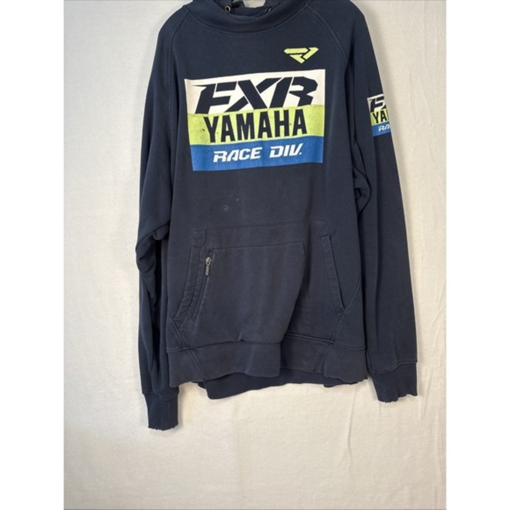 Men's 2XL FXR racing Yamaha race Div. Hoodie With Zip Pocket‎ K1262